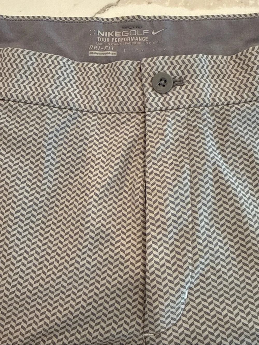 Nike Golf Tour Performance Mens Dri‑Fit Pants Size 34x32
